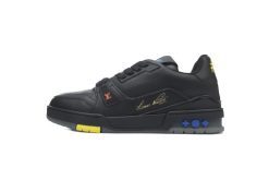 블랙 레더 트레이너 ( Black Leather Trainer) 1A8ZQ9